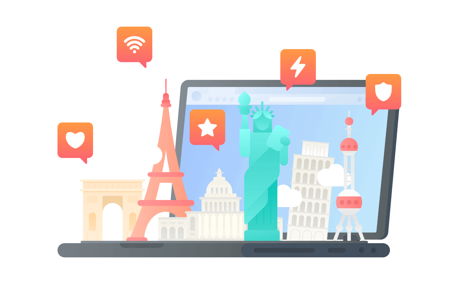 在冈比亚连接到中国vpn - 通行中国